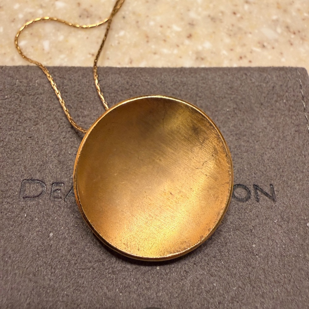Dean and Davidson Gold Pendant Necklace